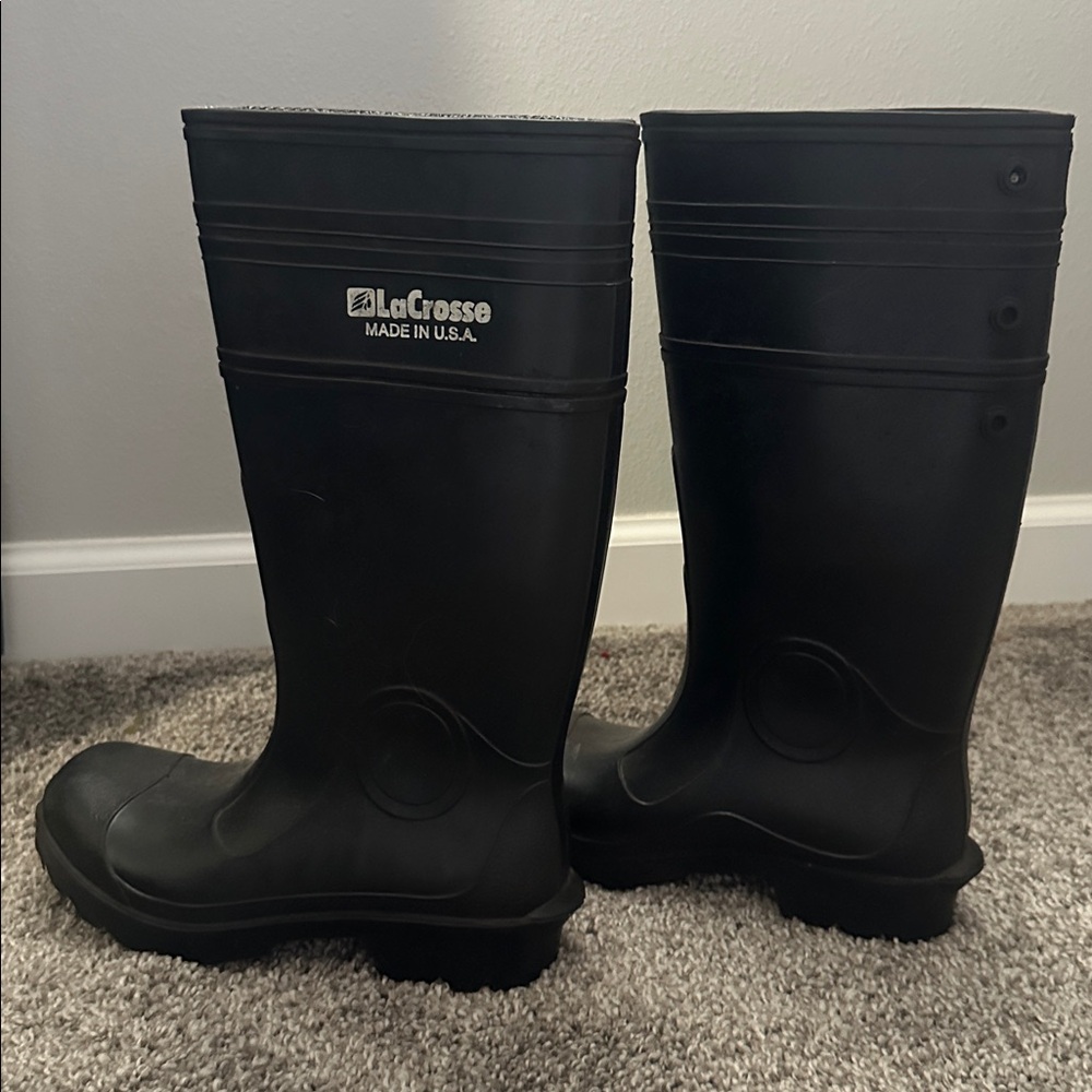 LaCrosse Black Waterproof Boots